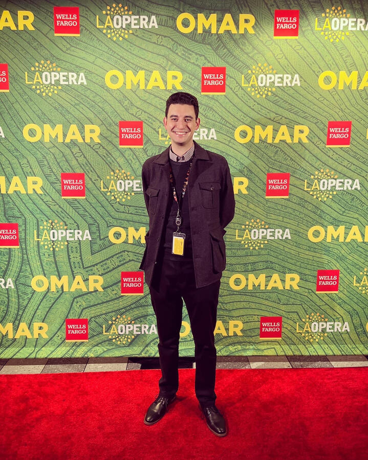 At the West Coast premiere of OMAR by Michael Abels and Rhiannon Giddens